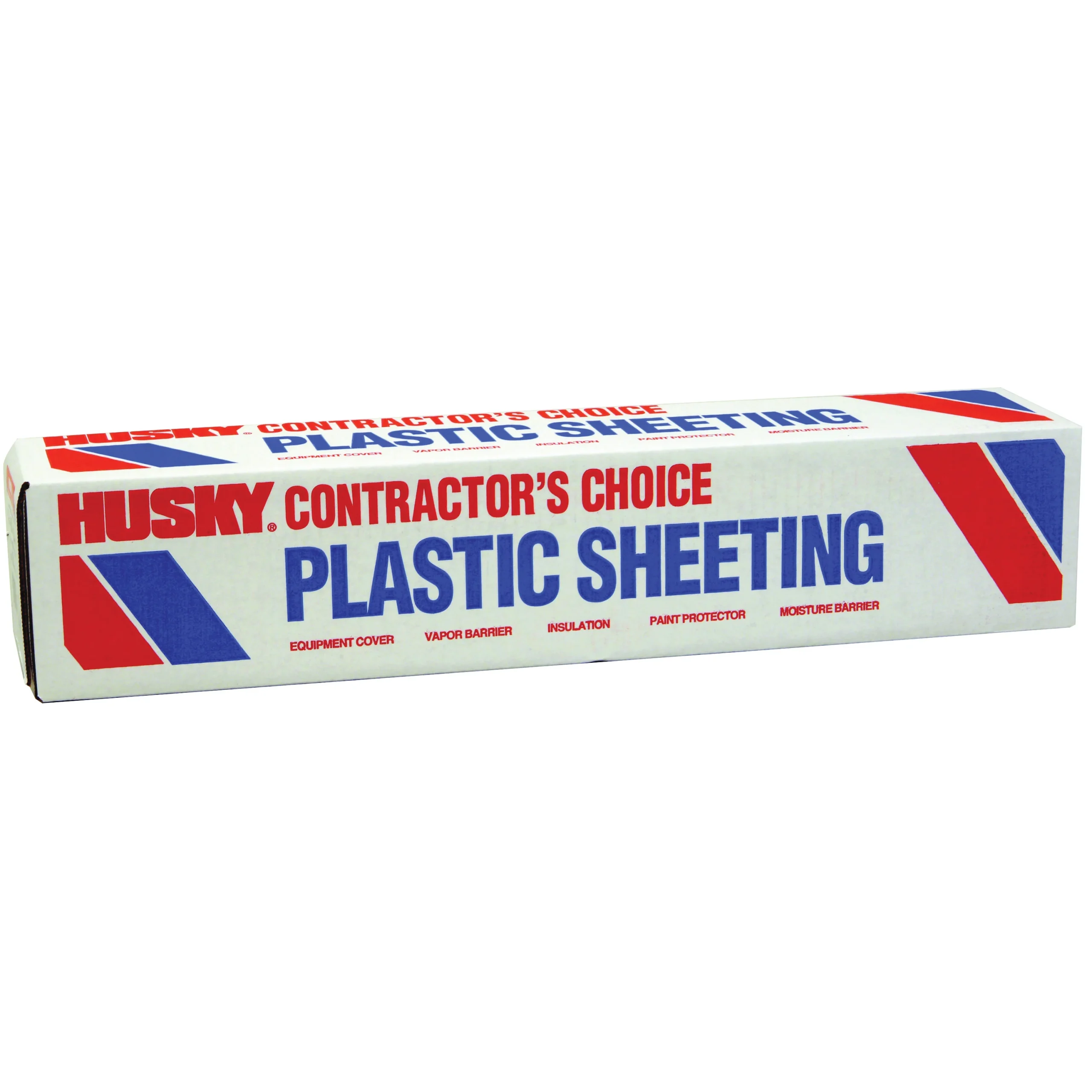 SW403C Painter's Sheeting, 100 ft L, 3 ft W, 4 mil Thick, Clear - Poly-America