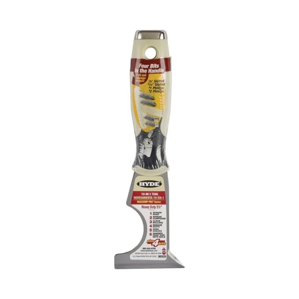 06920 Multi-Tool, 2-1/2 in W Blade, 1-Edge Blade, HCS Blade, Polypropylene Handle, Soft Grip Handle, 8-1/8 in OAL