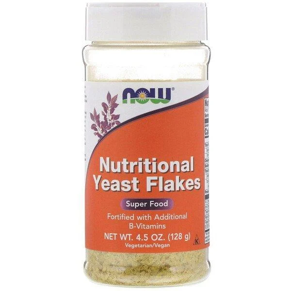 Now Foods Nutritional Yeast Flakes 4.5 oz (128 g)