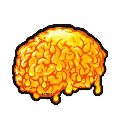 DabPadz: Dab Brains - Die Cut Dab Pad