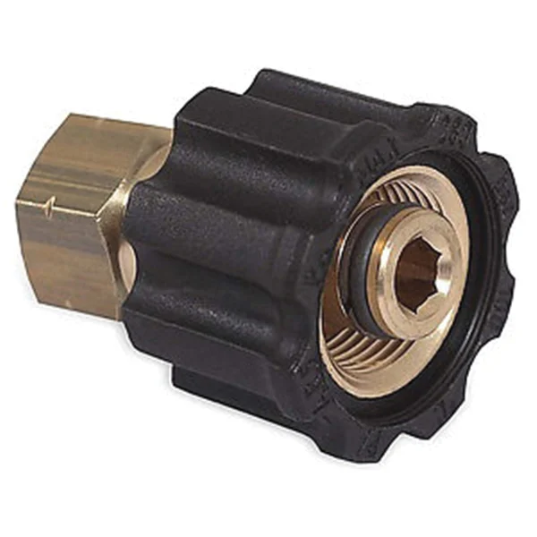 AW-0017-0035 Screw Connect, 3/8 in Connection, FNPT x M22, Brass