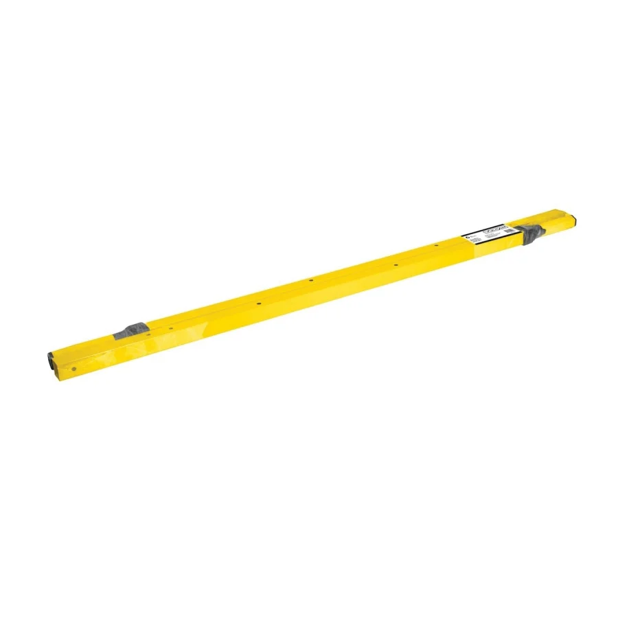 34474 Wheelbarrow Handle, 60 in L, Steel, Yellow, For: 6 cu-ft Steel Wheelbarrow Kit