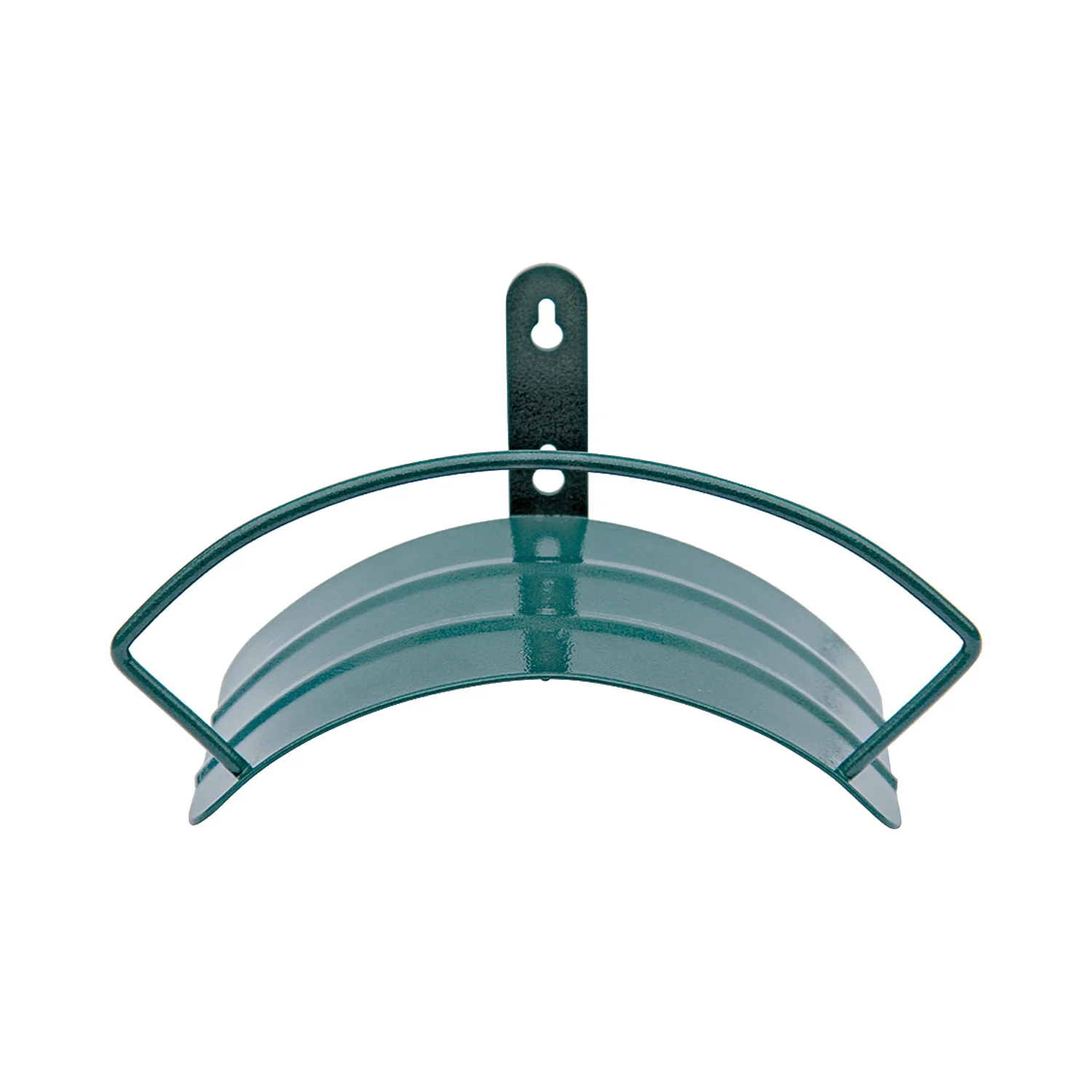 5227-1 Heavy-Duty Hose Hanger, 100 ft, Metal, Hammer Tone Green, Powder-Coated, Wall