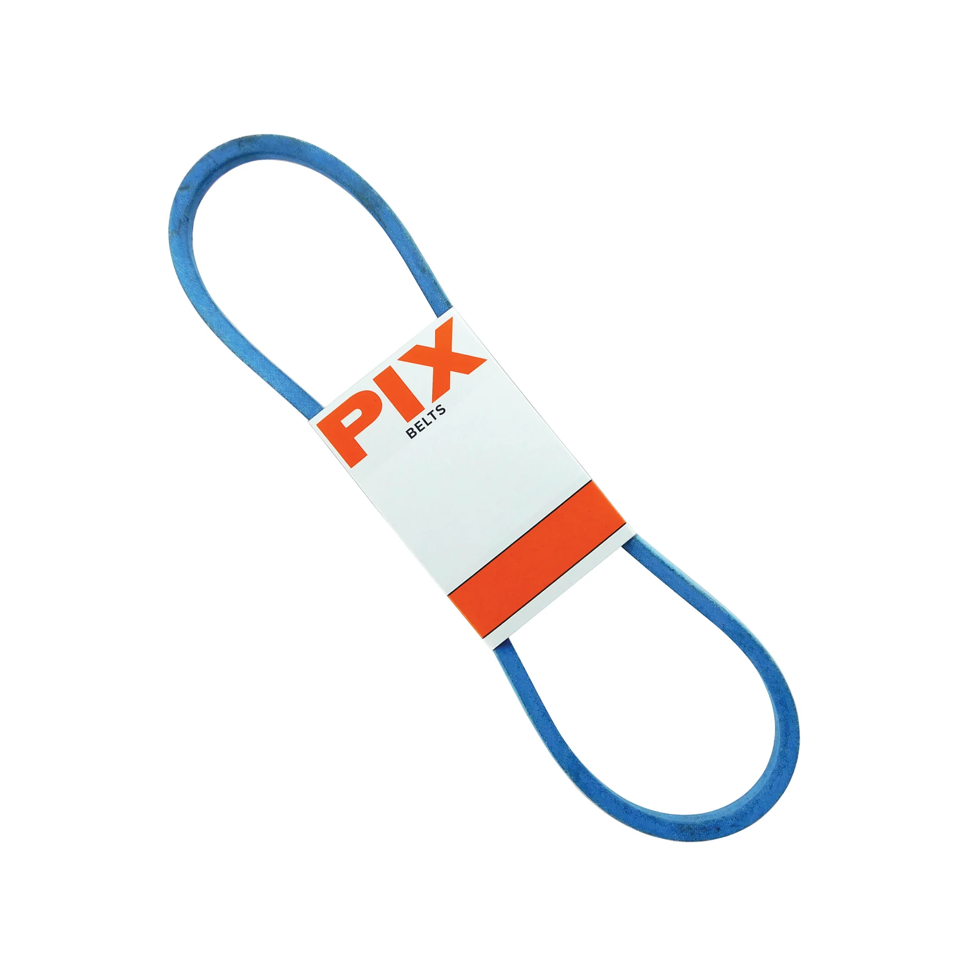 B60K Fractional Horsepower V-Belt, 63 in Outside Circumference, 5/8 in W, 11/32 in Thick, Blue
