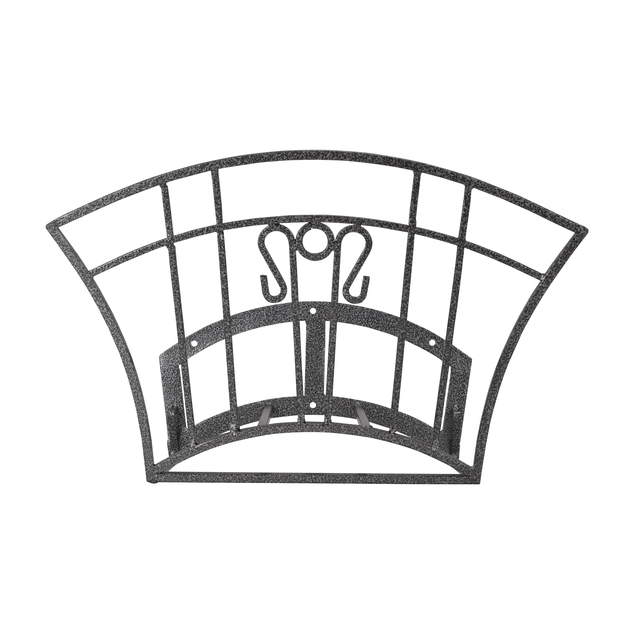 HH003 Decorative Design Hose Hanger, 250 ft, Steel, Hammer Tone Black, Powder-Coated, Wall