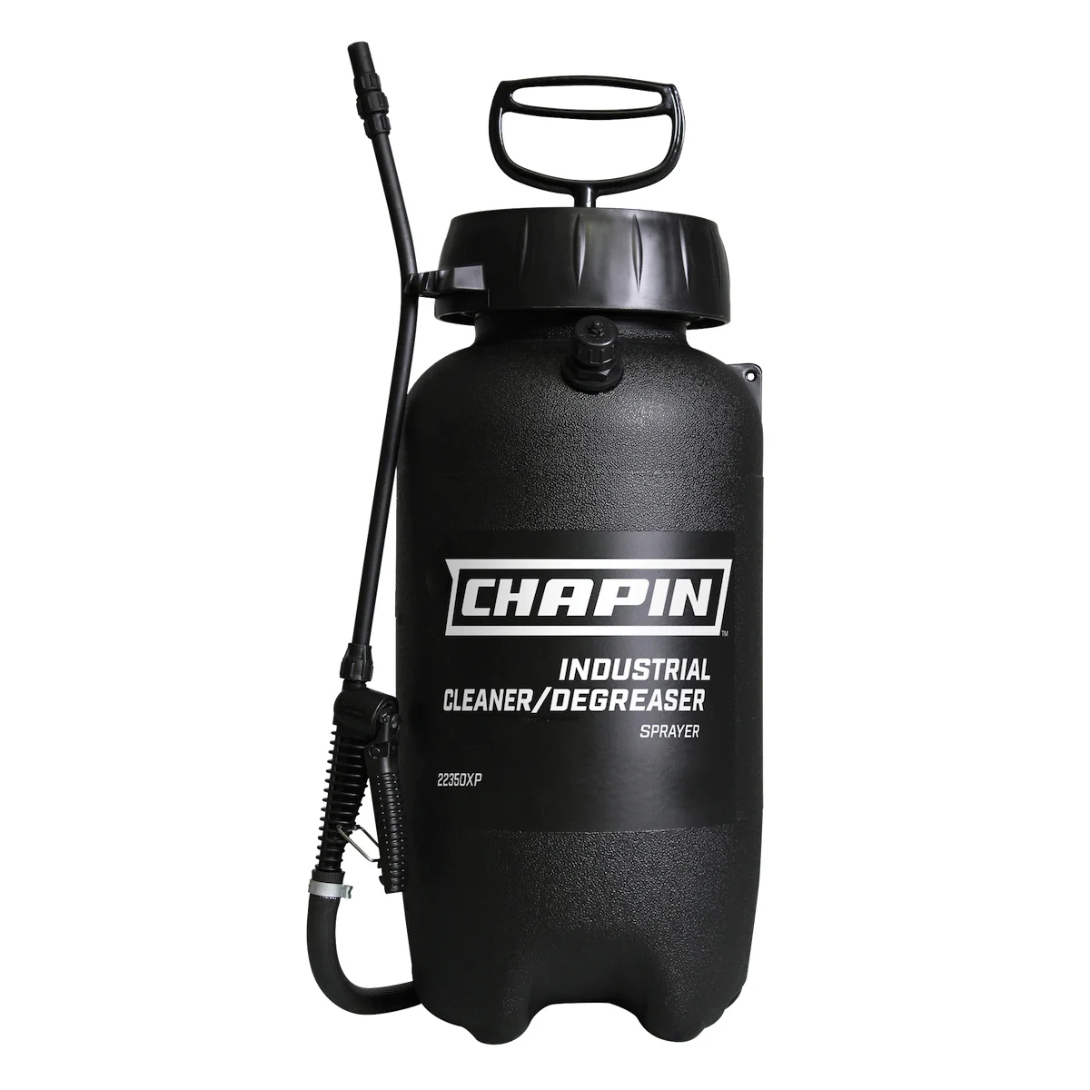 22350XP Compression Sprayer, 2 gal Tank, Polyethylene Tank, 42 in L Hose, Black - Chapin