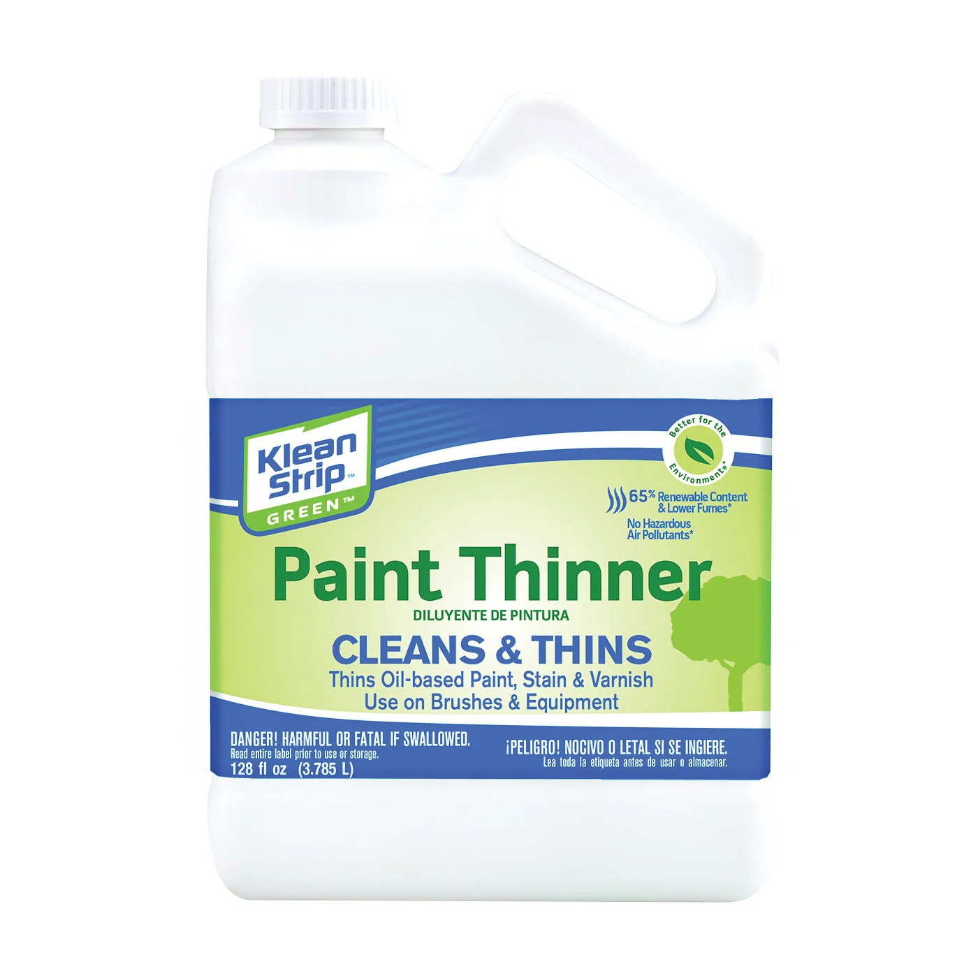 GKGP75CA Paint Thinner, Liquid, Milky White, 1 gal Can - Klean Strip