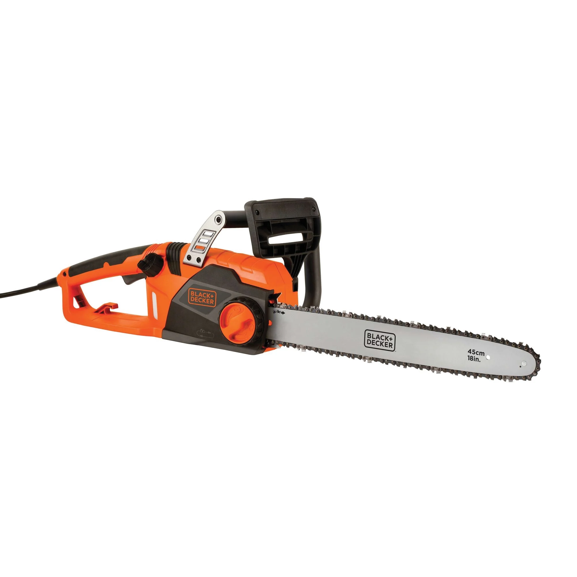 CS1518 Chainsaw, 15 A, 120 V, 18 in L Bar/Chain - Black+Decker