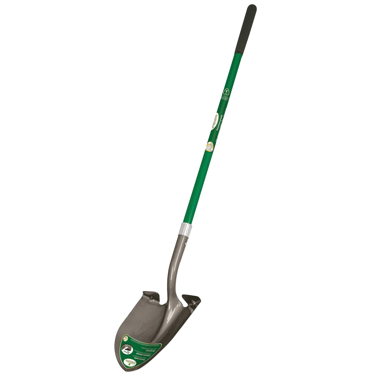 34597 Shovel, Fiberglass Handle, Ergonomic Handle, 47 in L Handle - Landscapers Select