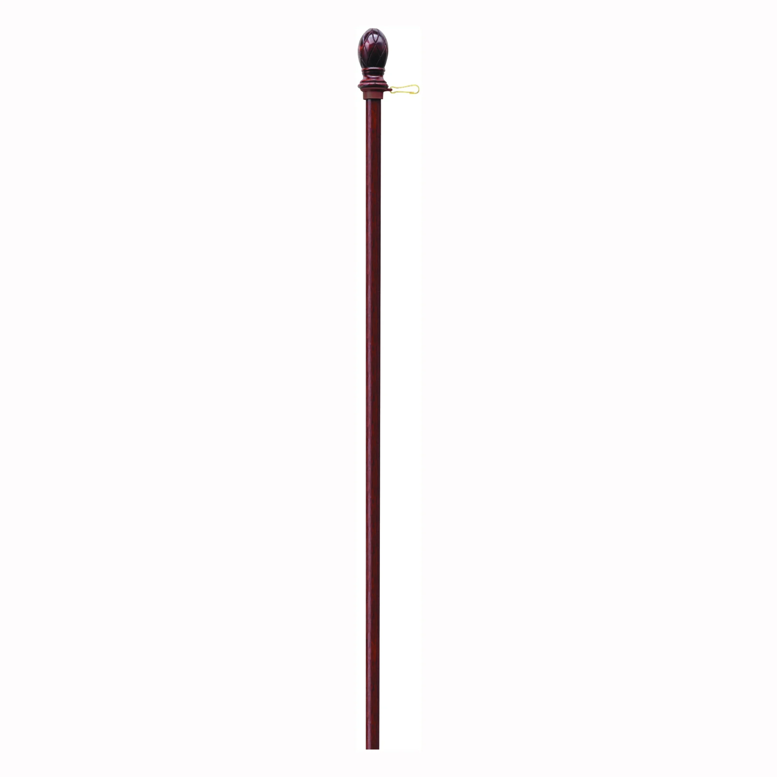 60705 Flag Pole, 1 in Dia, Wood, Blonde - Valley Forge