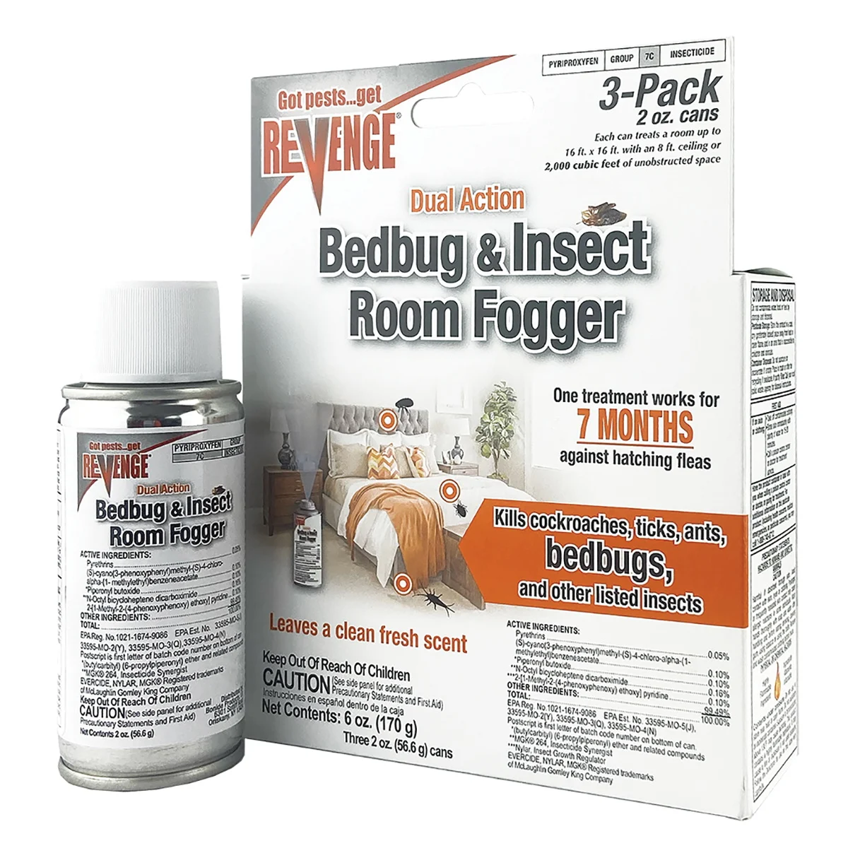 571 Bed Bug Room Fogger, 6000 cu-ft Coverage Area
