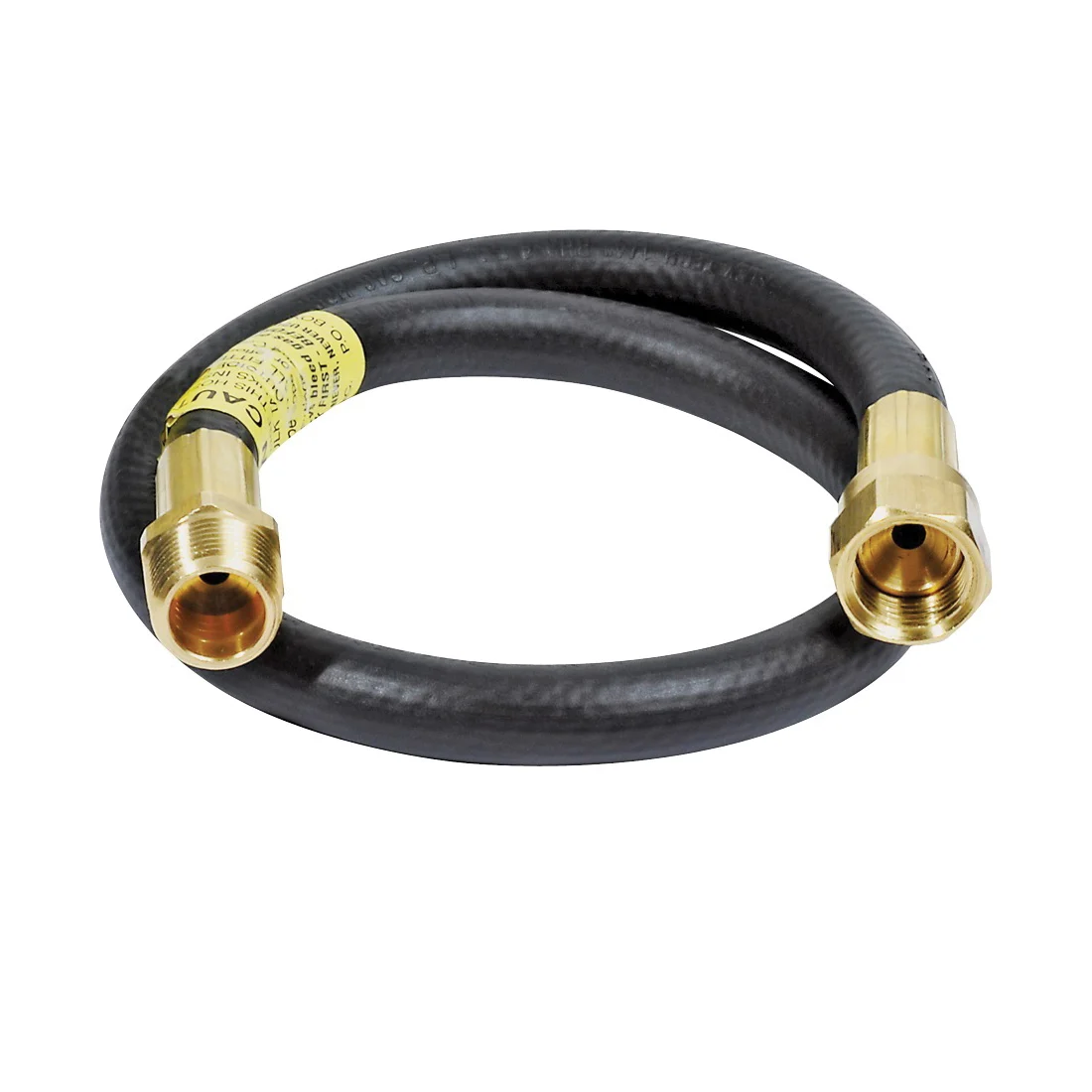 F273716 BBQ Hose, 22 in L, MIP x Female Flare, Thermoplastic - Mr. Heater