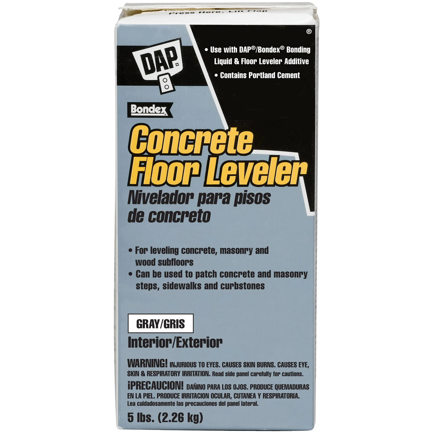10416 Floor Leveler, Gray, 25 lb Bag - DAP