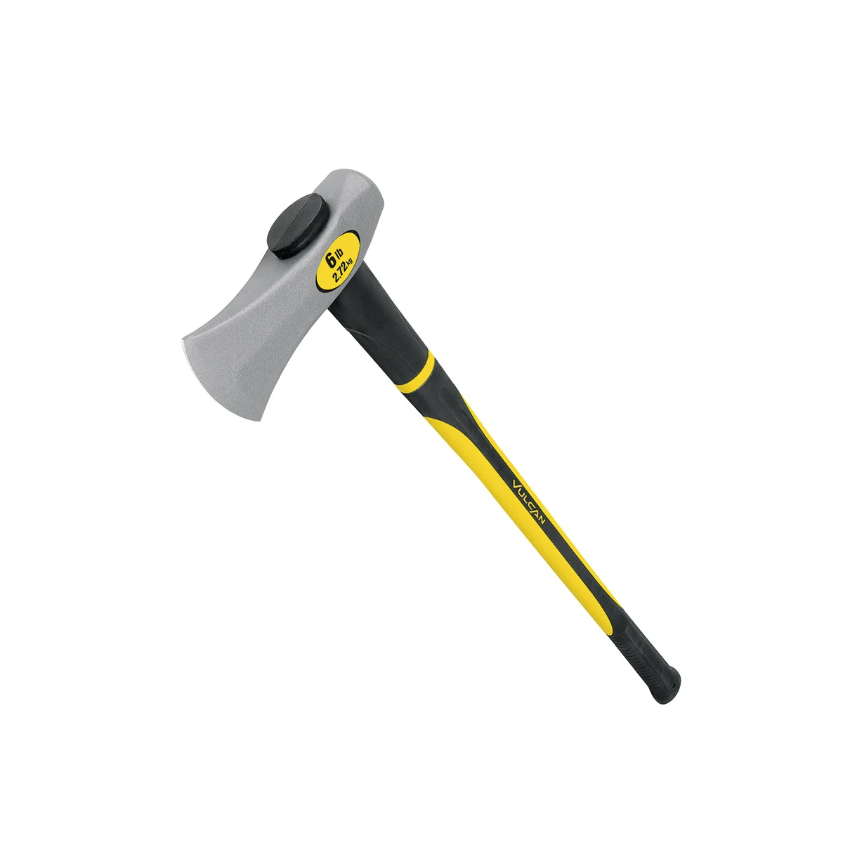 34527 Wood Splitting Maul, 6 lb Head, Steel Head, Fiberglass Handle, 36 in OAL - Vulcan
