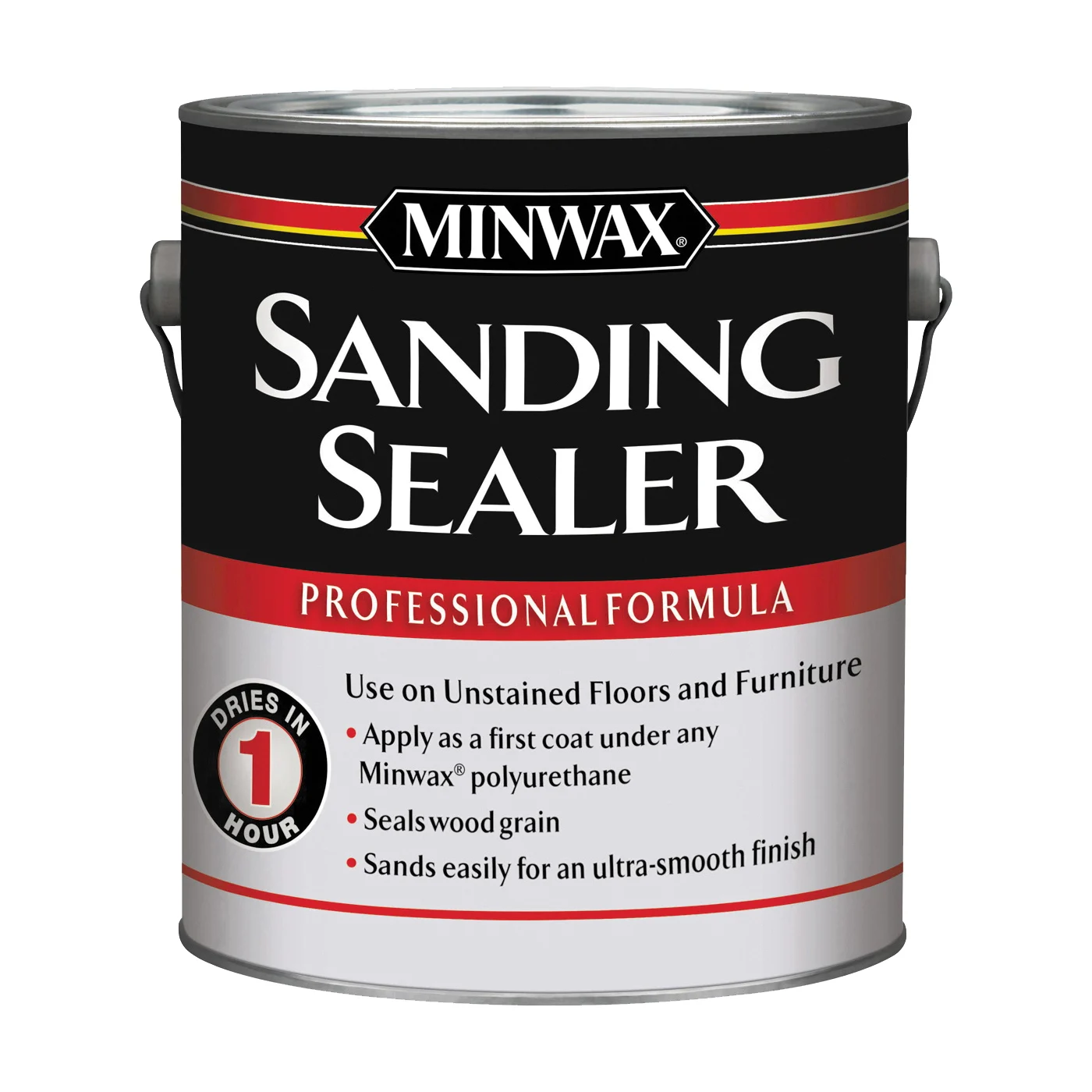 157000000 Sanding Sealer, Cream, Liquid, 1 gal Can - Minwax