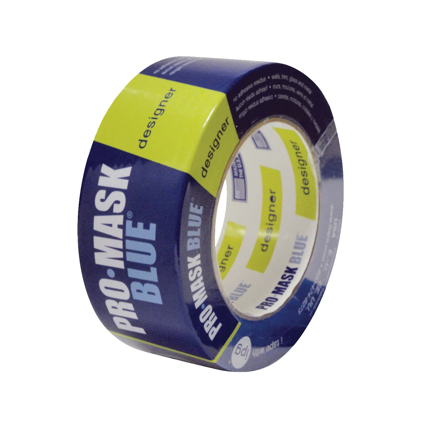 PMD48 Specialty Masking Tape, 60 yd L, 1.88 in W, 5.8 mil Thick, Crepe Paper/Synthetic Rubber Backing, Dark Blue - IPG