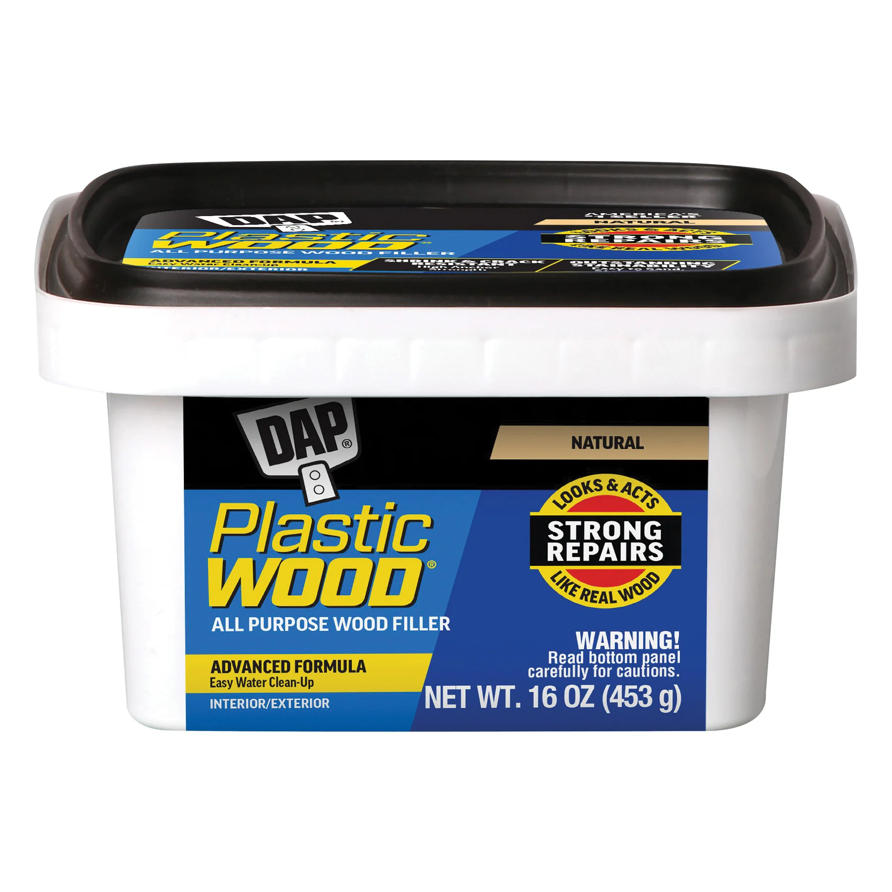 00529 Wood Filler, Paste, Musty, Natural, 16 oz - DAP