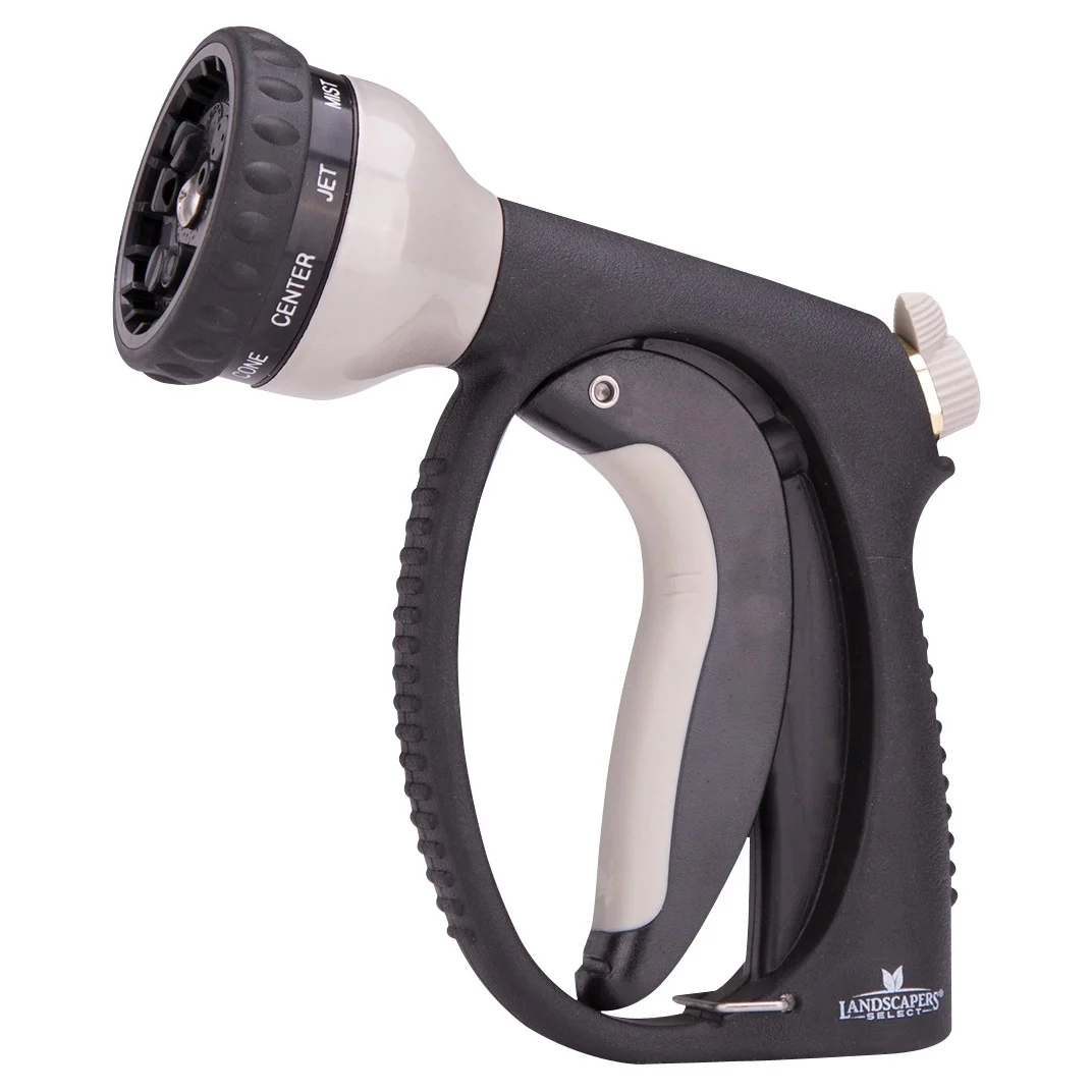 GT-31596 Spray Nozzle, Female, Zinc, Black, Powder-Coated, Front Pull Grip