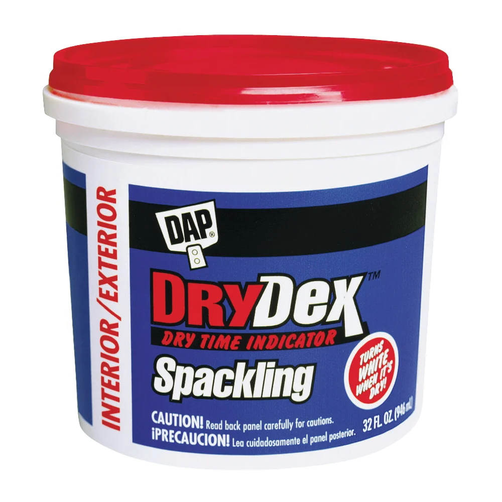12330 Spackling, Latex Base, White, 32 fl-oz Tub