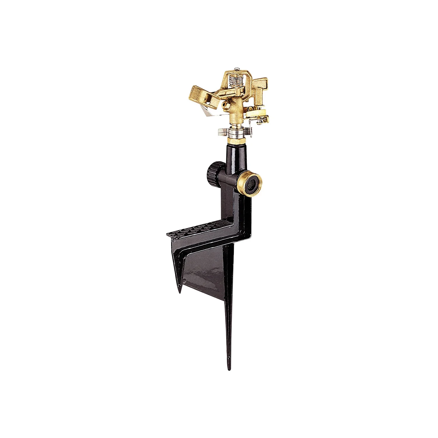 DY606-719 Lawn Sprinkler, Female, Round, Brass