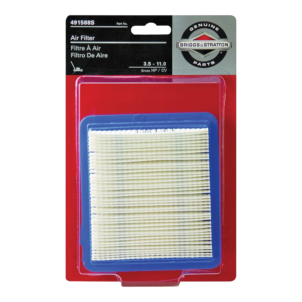 5043K Air Filter, Paper Filter Media, 5-1/4 in L x 4-1/4 in W x 3/4 in H