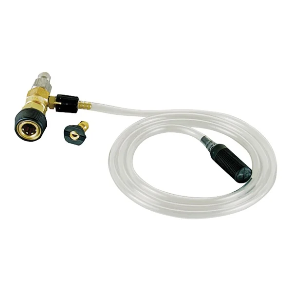 AW-8400-0021 Detergent Injector, 3/8 in Inlet, Brass/Stainless Steel