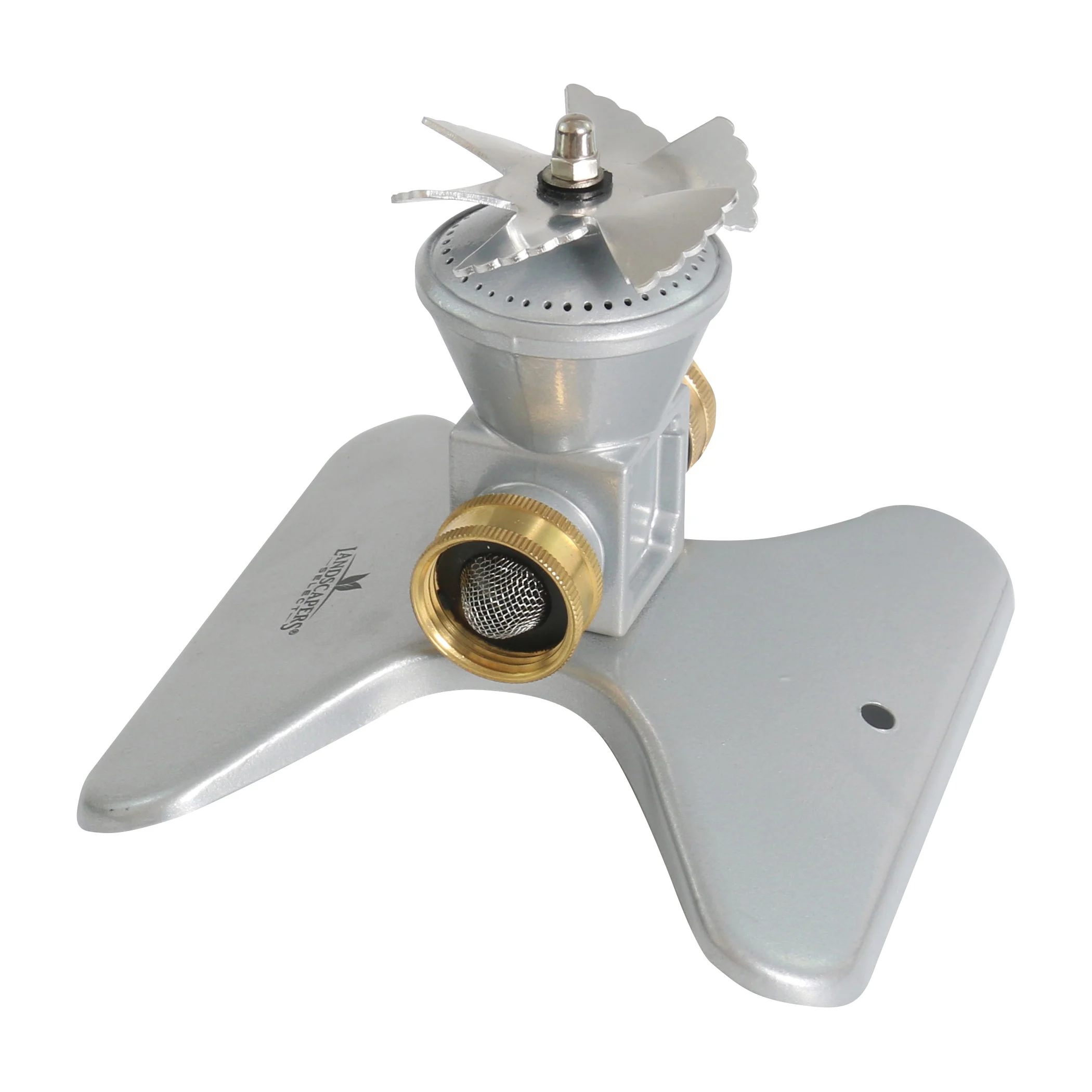 GT50104 Lawn Sprinkler, Female, Round, Zinc - Landscapers Select