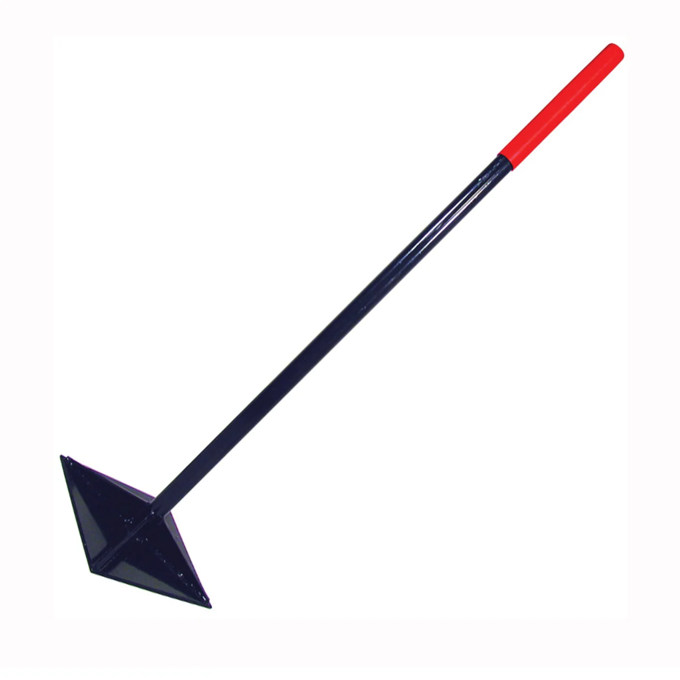 30005 Dirt Tamper, 10 in L Blade, 10 in W Blade, Steel Blade, Steel Handle, 44.4 in L Handle - Razor-Back