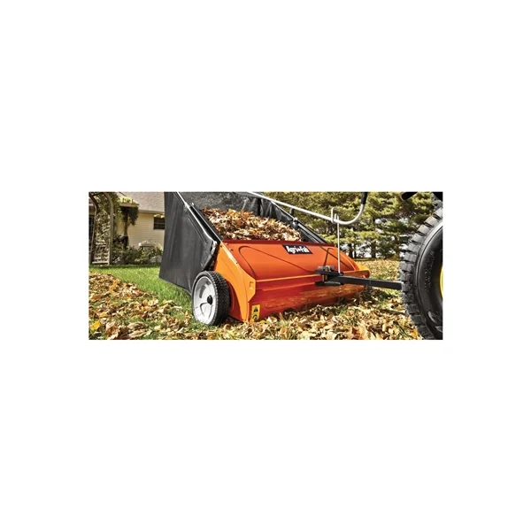 45-0492 Lawn Sweeper, 25 cu-ft Hopper, 5.6:1 Brush to Wheel Ratio
