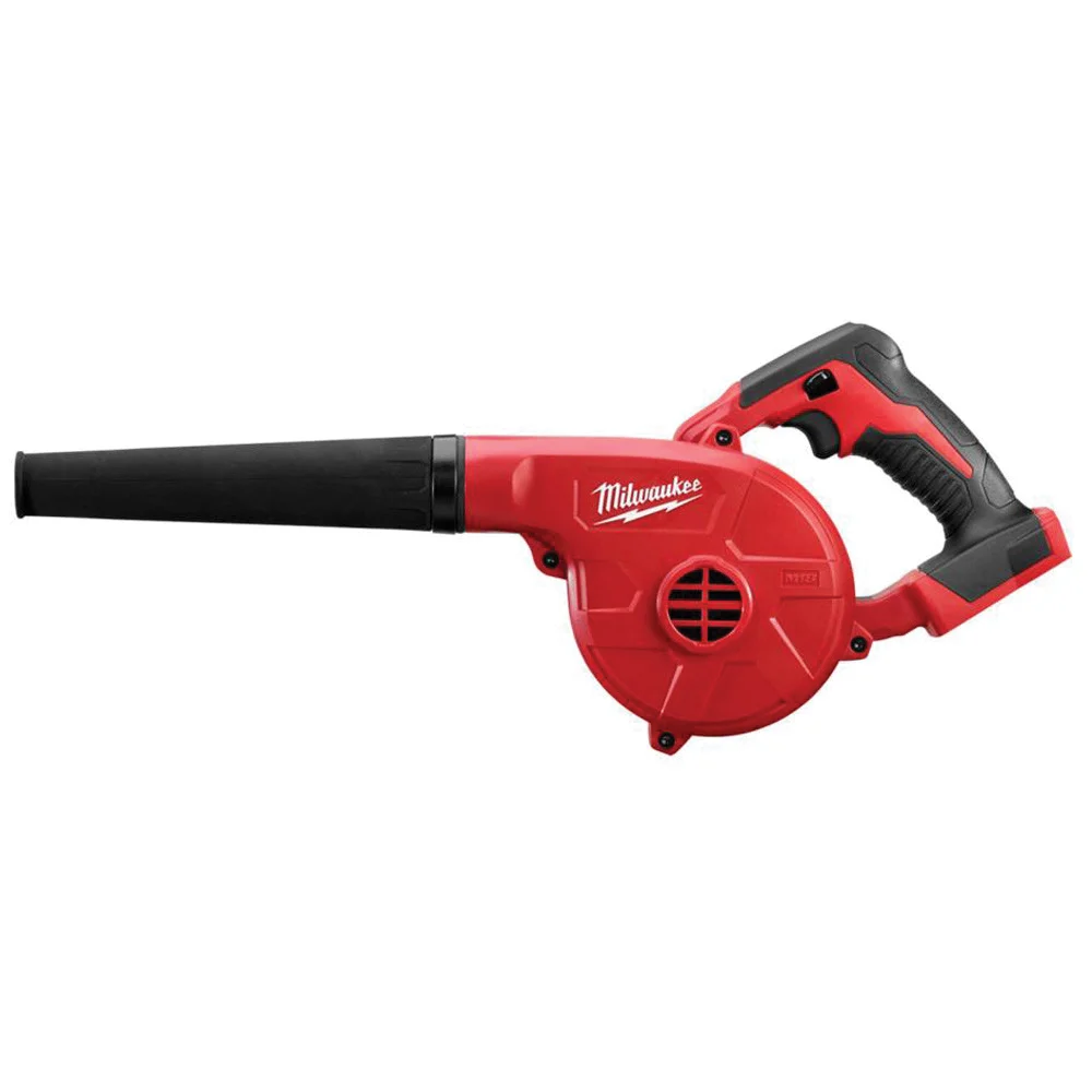 M18 0884-20 Compact Blower, Tool Only, 18 V, Lithium-Ion, 3 -Speed, 100 cfm Air, Black/Red