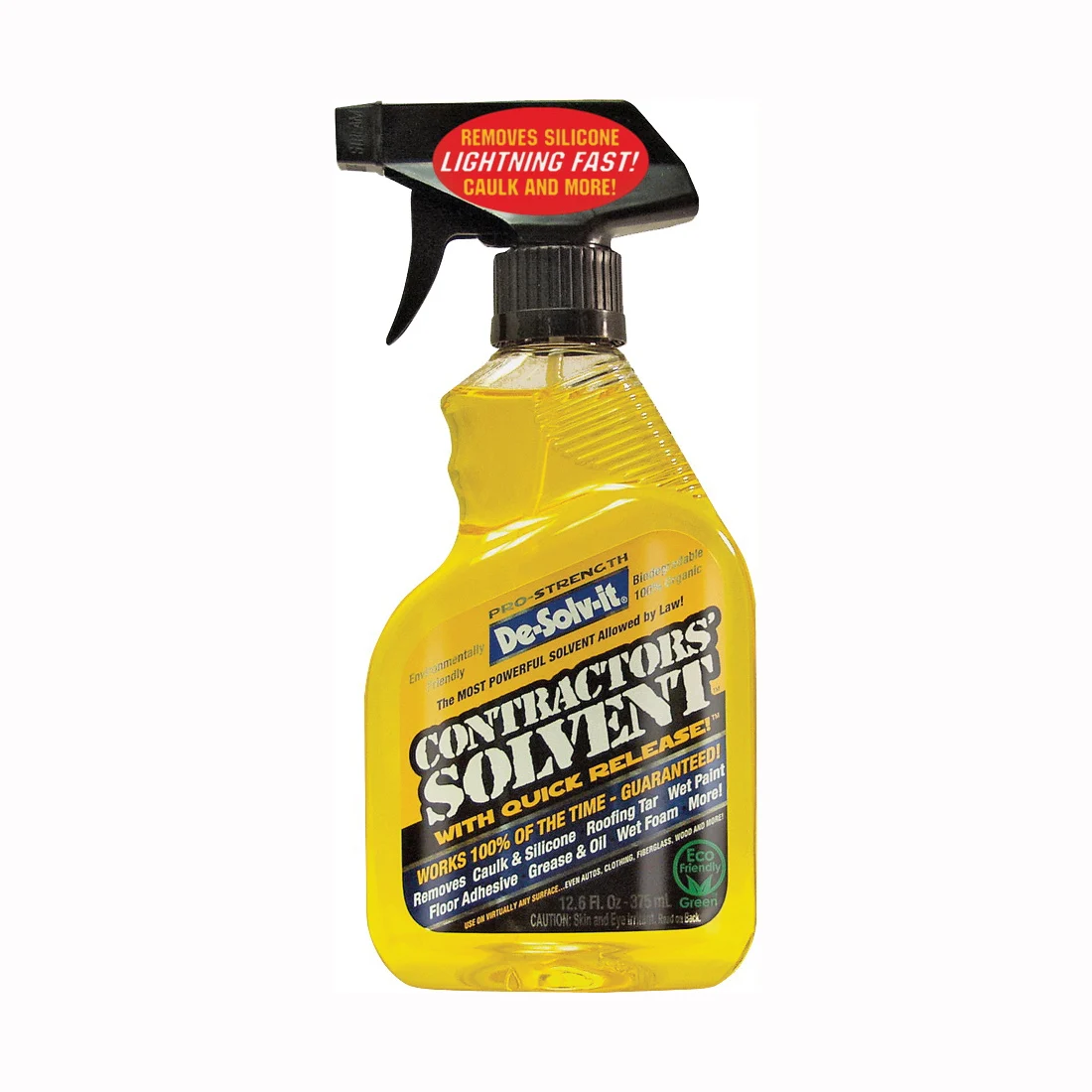 10022 Contractor Solvent, Liquid, Citrus, Clear/Orange, 12 oz Bottle - Orange-Sol
