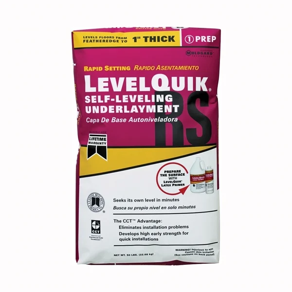 Custom LQ50 Underlayment, Gray, 50 lb Bag - LevelQuik