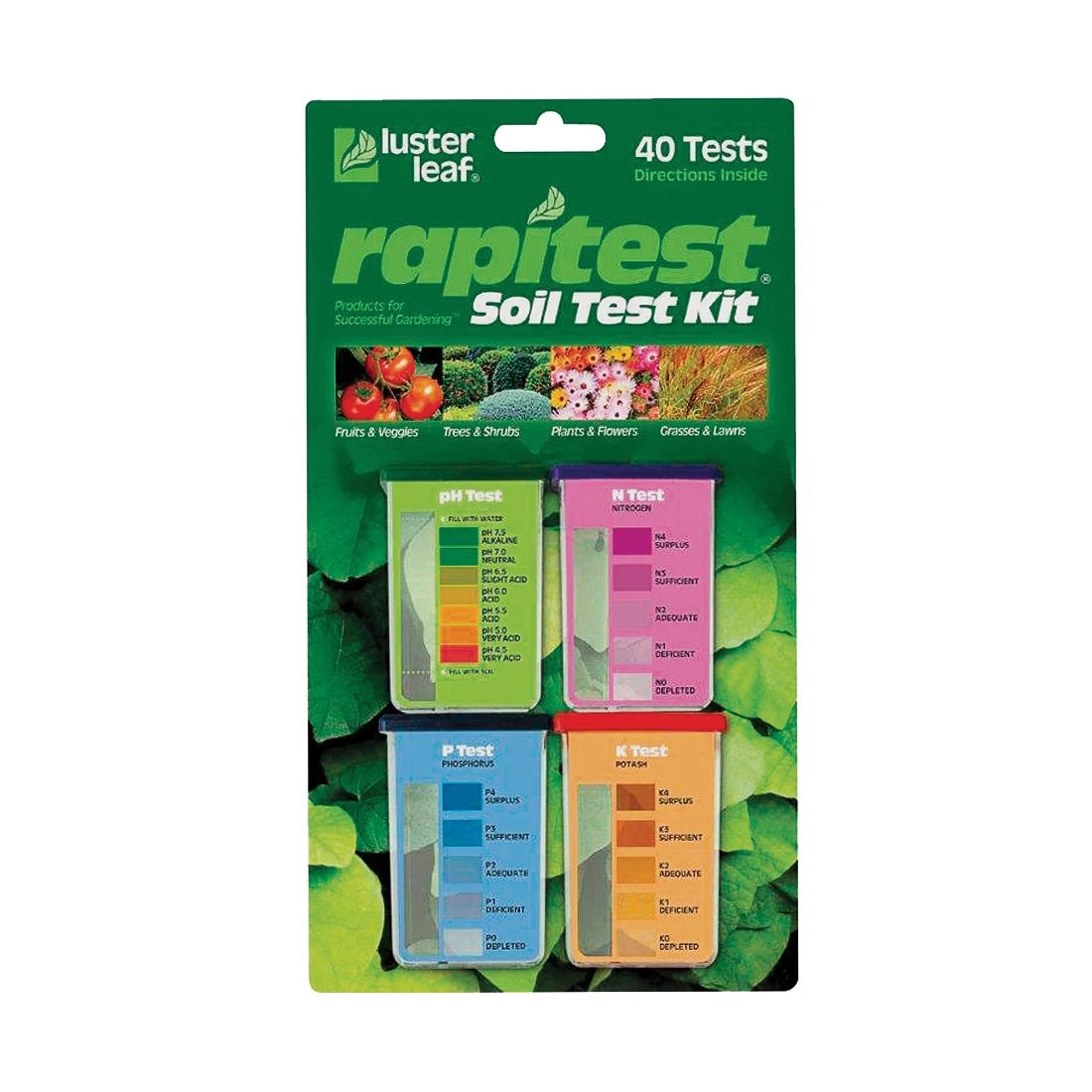 Rapitest 1601 Soil Test Kit - luster leaf