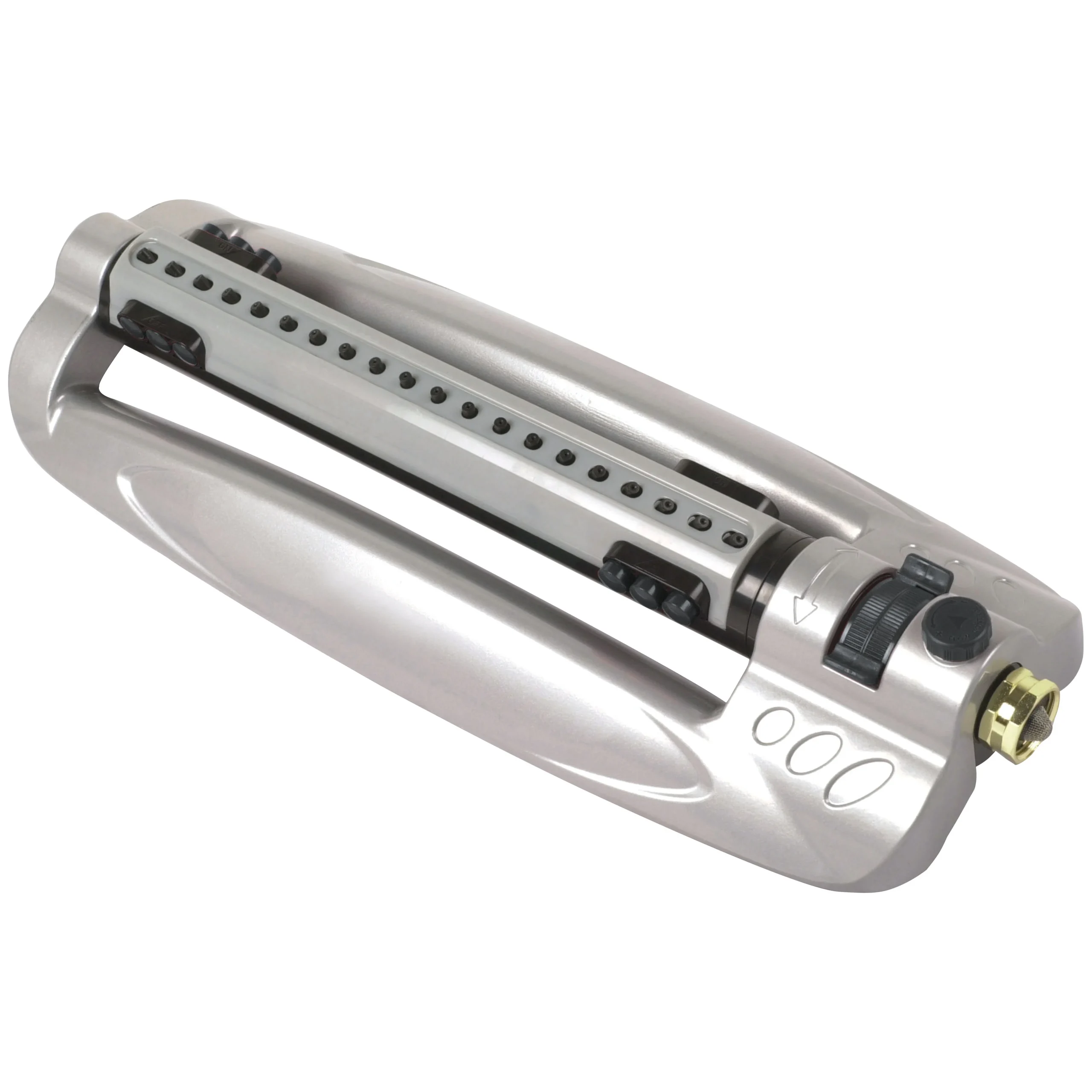YM18051 Turbo Sprinkler, Female, Rectangle, Aluminum - Landscapers Select