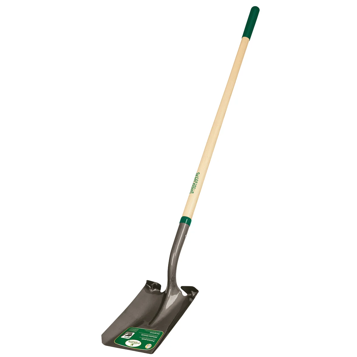 34603 Shovel, Steel Blade, Wood Handle, 48 in L Handle - Landscapers Select