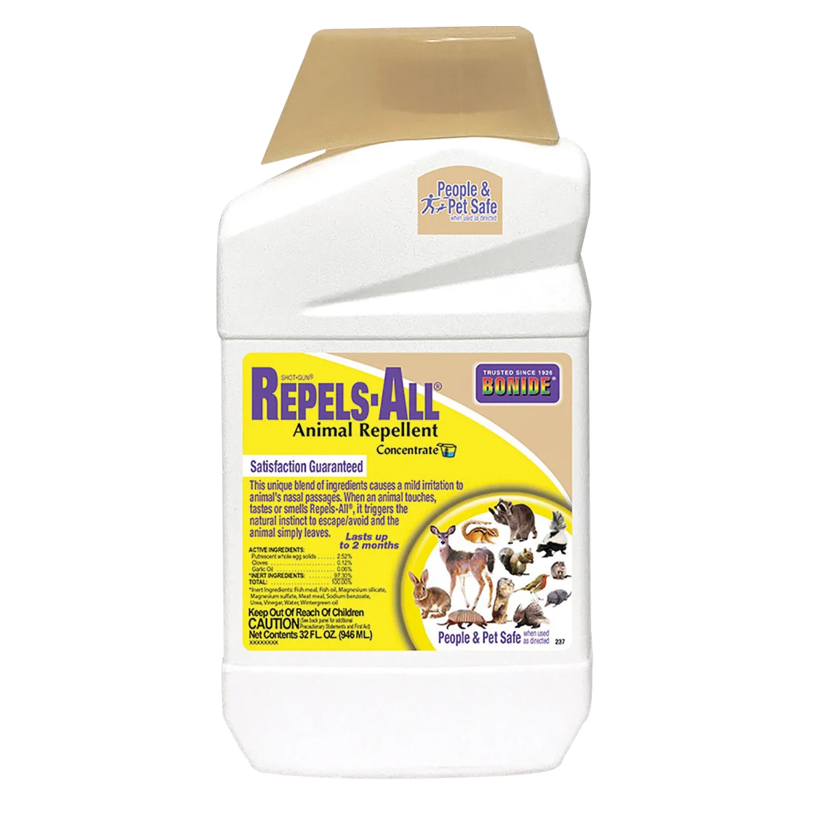Repels All 237 Concentrated Animal Repellent Bottle - Bonide
