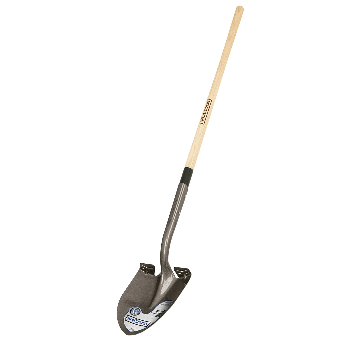 34461 Shovel, 14 ga, Wood Handle, Long Handle, 48 in L Handle - Vulcan