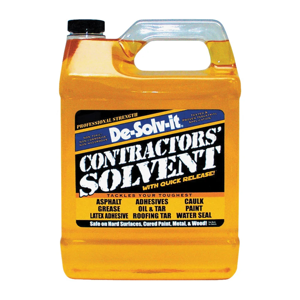 10151/52 Contractor Solvent, Liquid, Citrus, Clear/Orange, 1 gal Can - Orange-Sol