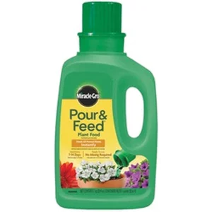 Pour & Feed 1006002 Plant Food, 32 oz Bottle, Liquid, 0.02-0.02-0.02 N-P-K Ratio