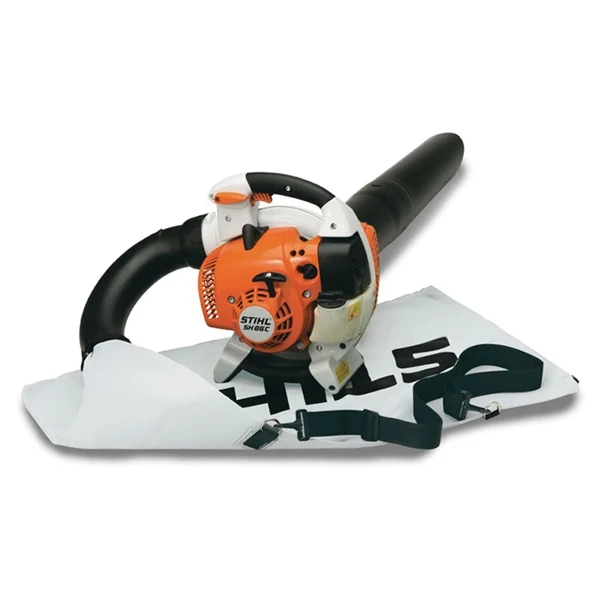 SH 86 C-E Shredder Vacuum Blower, Gasoline, 27.2 cc Engine Displacement, 2-Stroke Engine, 444 cfm Air, Black, Orange, White
