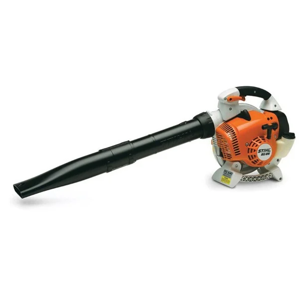 BG 86 Handheld Blower, Gasoline, 27.2 cc Engine Displacement, 2-Stroke Engine, 365 cfm Flat Nozzle, 444 cfm Round Nozzle Air, Black, Orange, White
