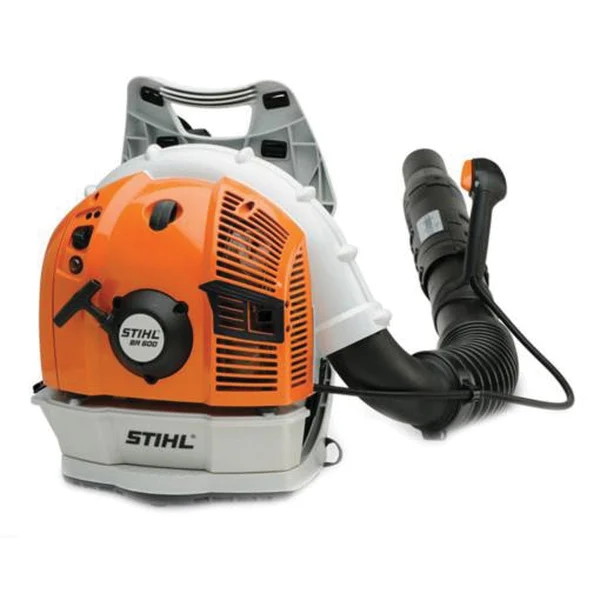 BR 600 Backpack Blower, Gas, 64.8 cc Engine Displacement, 2-Stroke Engine, 677 cfm Air, Black, Orange, White