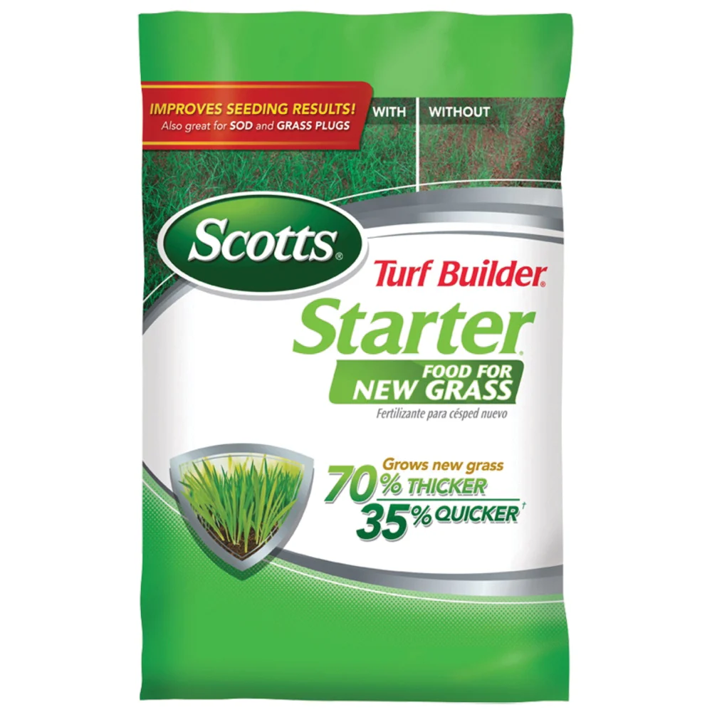 Turf Builder 21605 Fertilizer, Granular, 5000 sq-ft, 15 lb Bag, 24-25-4 N-P-K Ratio