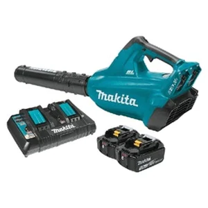 XBU02PT Cordless Blower Kit, Battery Included, 5 Ah, 18 V, Lithium-Ion, 6 -Speed, 473 cfm Air, 28 min Run Time, Black/Teal