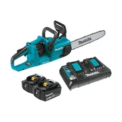 XCU03PT Chainsaw Kit, Battery Included, 5 Ah, 18 V, Lithium-Ion, 4 in Cutting Capacity, 14 in L Bar
