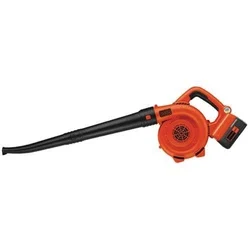 LSW36 Sweeper, Battery Included, 2.6 Ah, 36 V, Lithium-Ion, 120 cfm Air, 60 min Run Time, Black/Orange