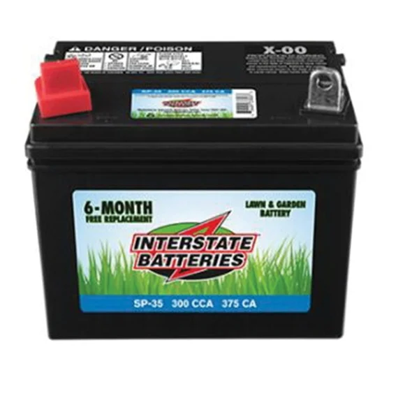 SP-35 Lawn and Garden Battery, Lead-Acid, 7-3/4 x 5-3/16 x 7-1/4 in