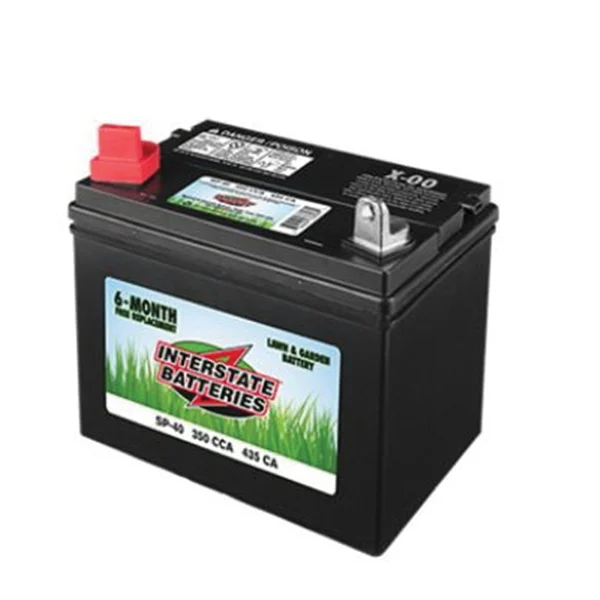 SP-40 Lawn and Garden Battery, Lead-Acid, 7-3/4 x 5-3/16 x 7-1/4 in