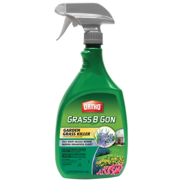 Grass B Gon 0438580 Garden Grass Killer, Spray Application, 24 oz Bottle, Liquid - Ortho
