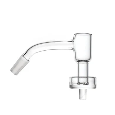 Terp Slurper Enail Banger Regular Weld 10mm Male 45 Degree 25mm Dia Bottom - VapeBrat